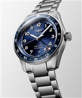 Orologio Longines Uomo Spirit Zulu Time in Acciaio L38124936 - L38124936